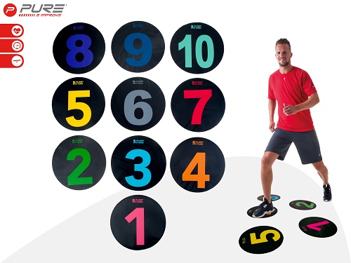 Znaczniki pola numerowane P2I PURE SPOTS TRAINER