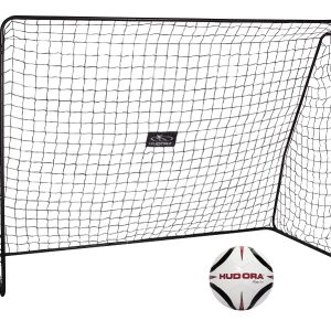 Bramka piłkarska Hudora XXL 300x205 cm (76128) + piłka